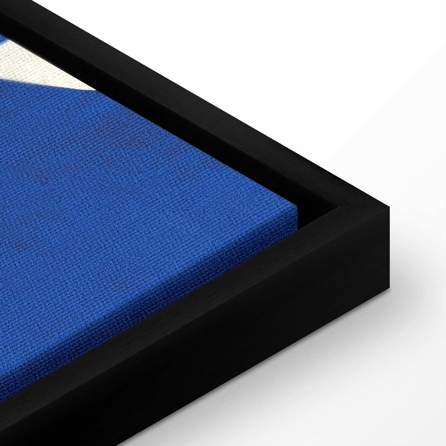 Leinwandbild - Blue femininity