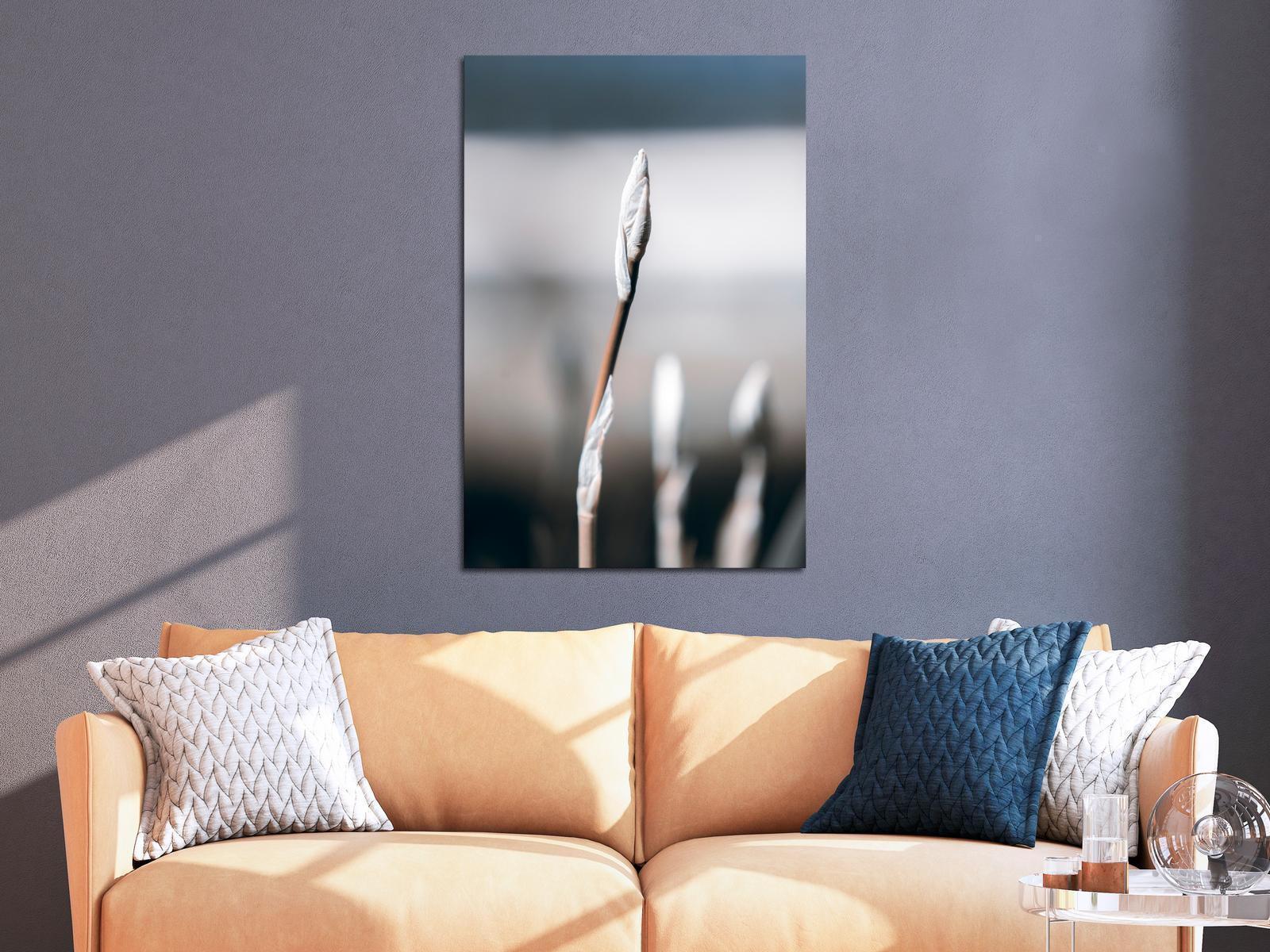 Leinwandbild - Botanical Minimalism (1 Part) Vertical Artgeist