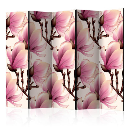 Paravent - Blooming Magnolias II Artgeist