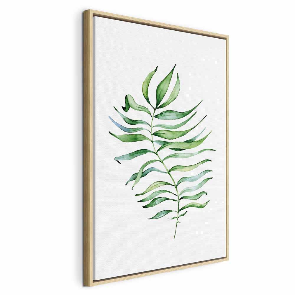 Leinwandbild - Dancing Leaf (1 Part) Vertical