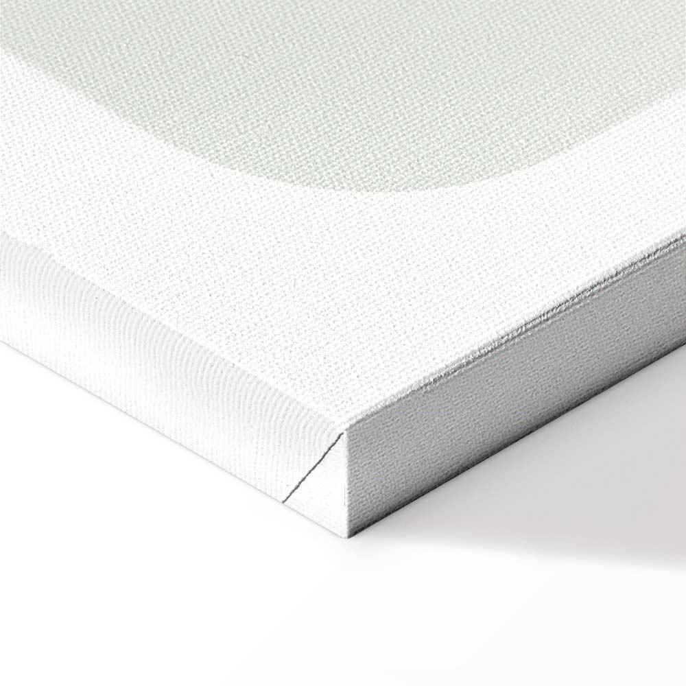 Leinwandbild - Green Aesthetics of Monstera (1 Part) Vertical