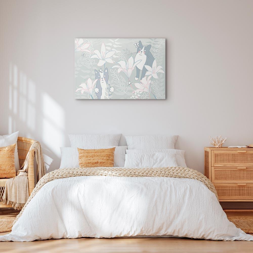 Leinwandbild - Cat Matters (1 Part) Wide - First Variant