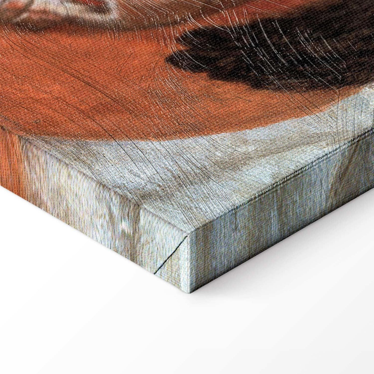 Leinwandbild - Frida Kahlo – Self-Portrait with Monkey