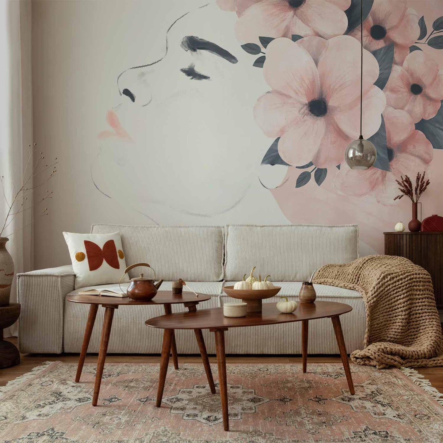 Fototapete - Female Gaze - Second Variant