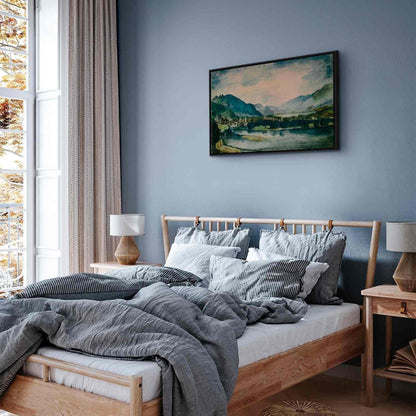 Leinwandbild - Albrecht Dürer – View of Trento from the North