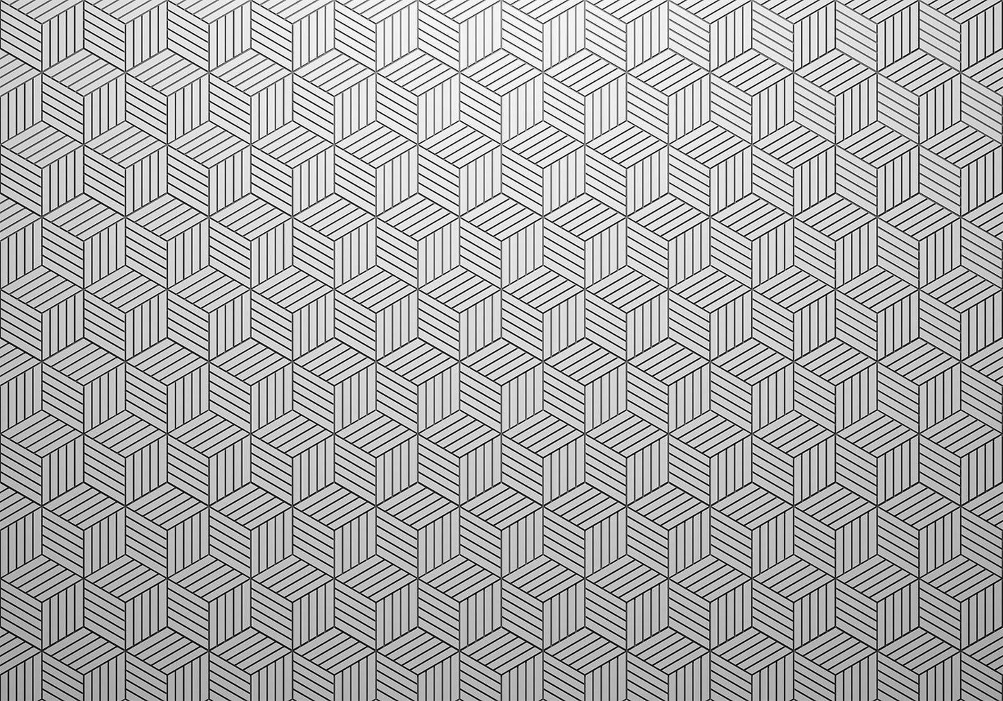 Fototapete - Hexagons in Detail Artgeist