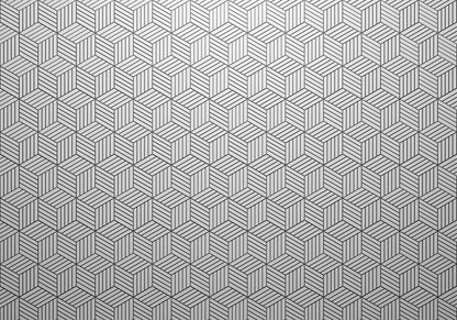 Fototapete - Hexagons in Detail Artgeist