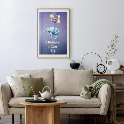 Poster - Flying Elephant Artgeist