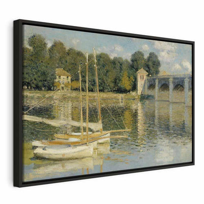 Leinwandbild - Claude Monet – Bridge at Argenteuil