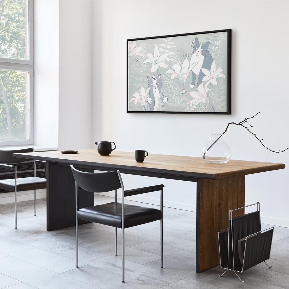 Leinwandbild - Cat Matters (1 Part) Wide - First Variant