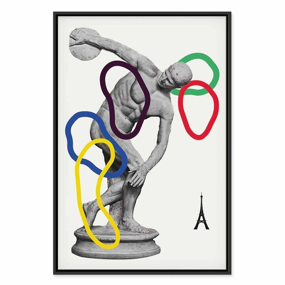 Leinwandbild - Collage Graphic