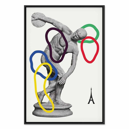 Leinwandbild - Collage Graphic