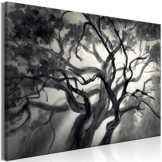 Leinwandbild - Lighted Branches (1 Part) Wide Artgeist