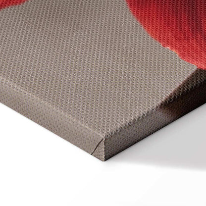 Leinwandbild - Red Flower (1 Part) Vertical