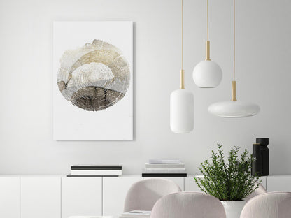 Wandbild „Abstrakte Linienkunst“ – 1-teilig, vertikal