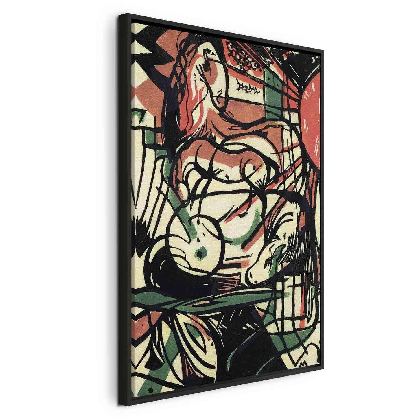 Leinwandbild - Franz Marc – The Birth of the Horse