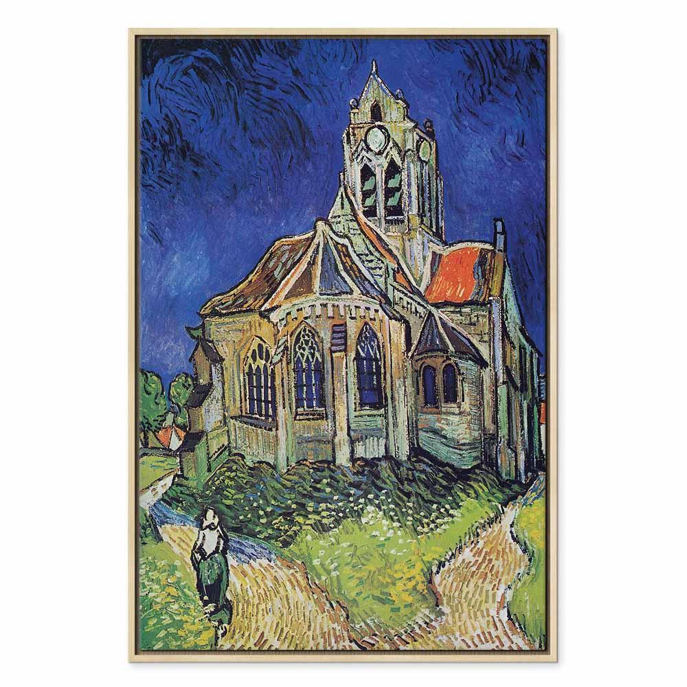 Leinwandbild - Vincent van Gogh – Church at Auvers