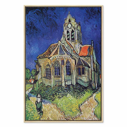 Leinwandbild - Vincent van Gogh – Church at Auvers