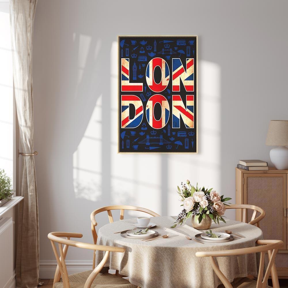 Leinwandbild - City of Culture (1 Part) Vertical