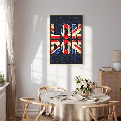 Leinwandbild - City of Culture (1 Part) Vertical