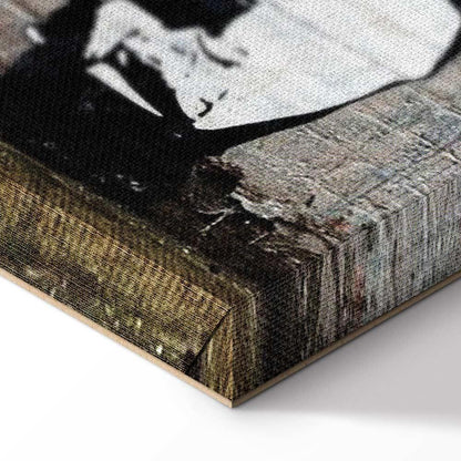 Leinwandbild - Mario and Cop by Banksy