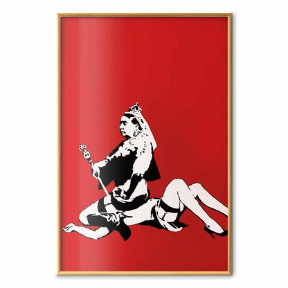 Poster - Banksy: Queen Victoria