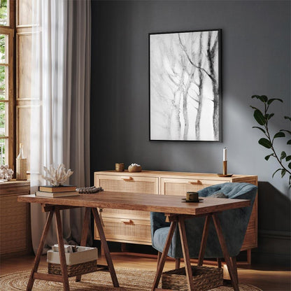 Leinwandbild - Way to Nature (1 Part) Vertical