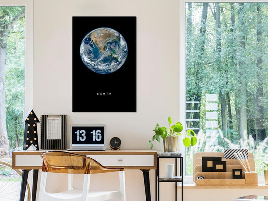 Leinwandbild - Earth (1 Part) Vertical