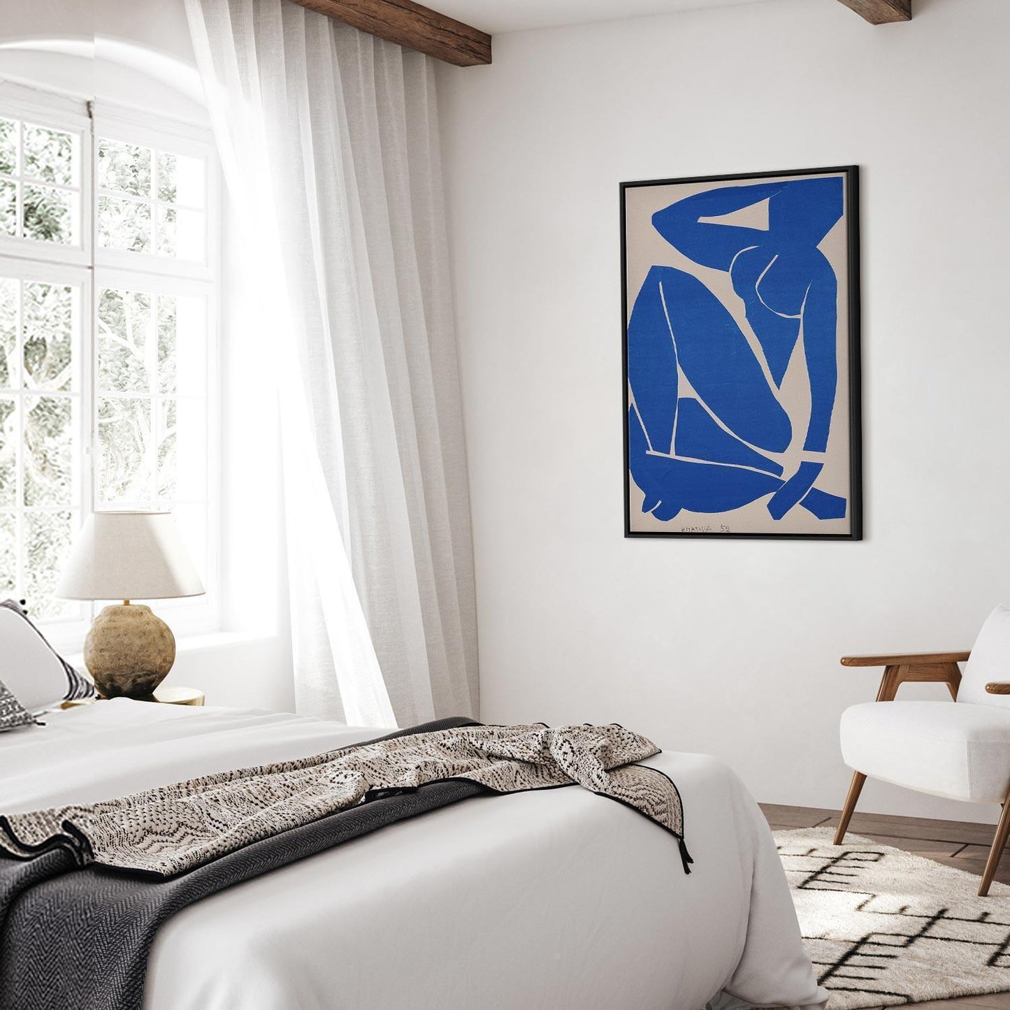 Leinwandbild - Henri Matisse – Blue Nude III