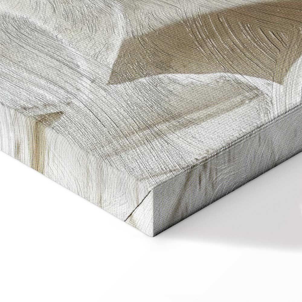 Leinwandbild - Ceramic Leaves (1 Part) Wide