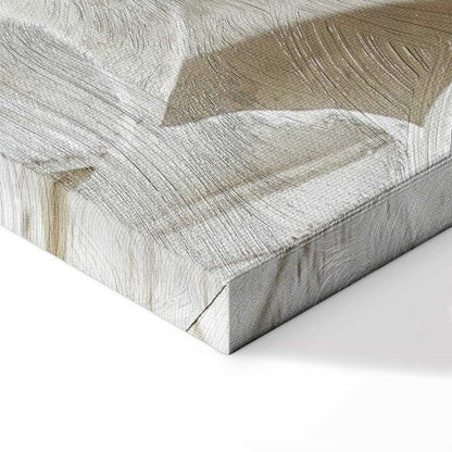 Leinwandbild - Ceramic Leaves (1 Part) Wide