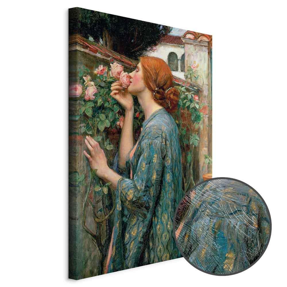 Leinwandbild - John William Waterhouse – The Soul of the Rose