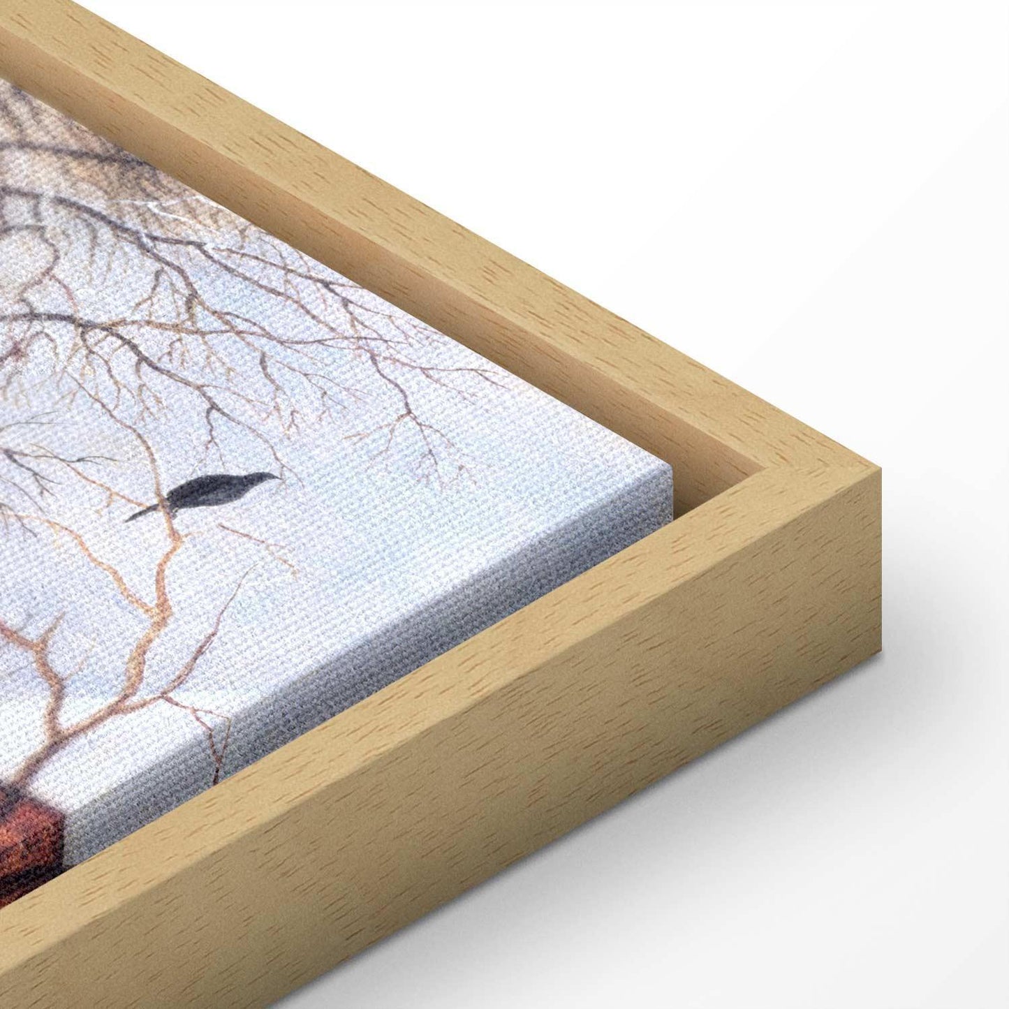 Leinwandbild - Pieter Bruegel the Elder – Winter Landscape with Birdtrap