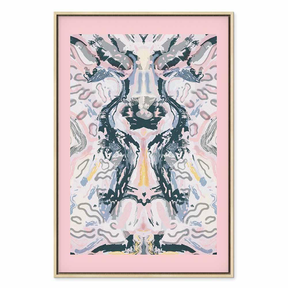 Leinwandbild - Rorschacha Mantra (1 Part) Vertical