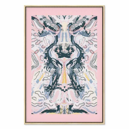 Leinwandbild - Rorschacha Mantra (1 Part) Vertical