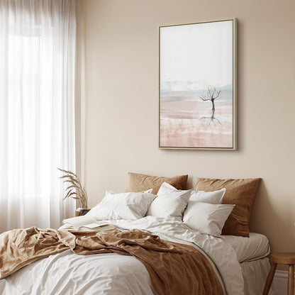 Leinwandbild - Watercolor Landscape (1 Part) Vertical