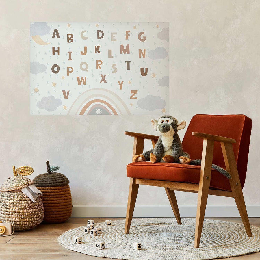 Poster - Letters in Muted Colors Artgeist