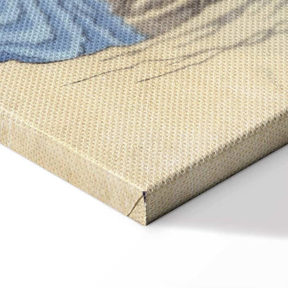 Leinwandbild - Utagawa Hiroshige – The monkey bridge in the Kai province