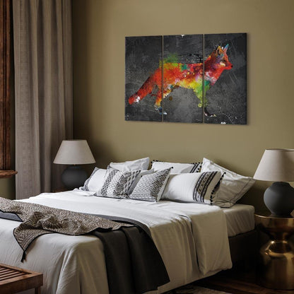 Leinwandbild - Forest Hunter (3 Parts)