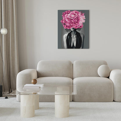 Malen nach Zahlen - Noir Woman