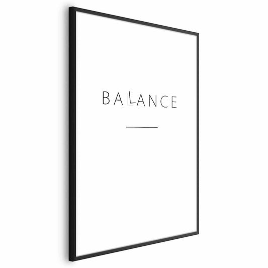 Poster - Balance Artgeist