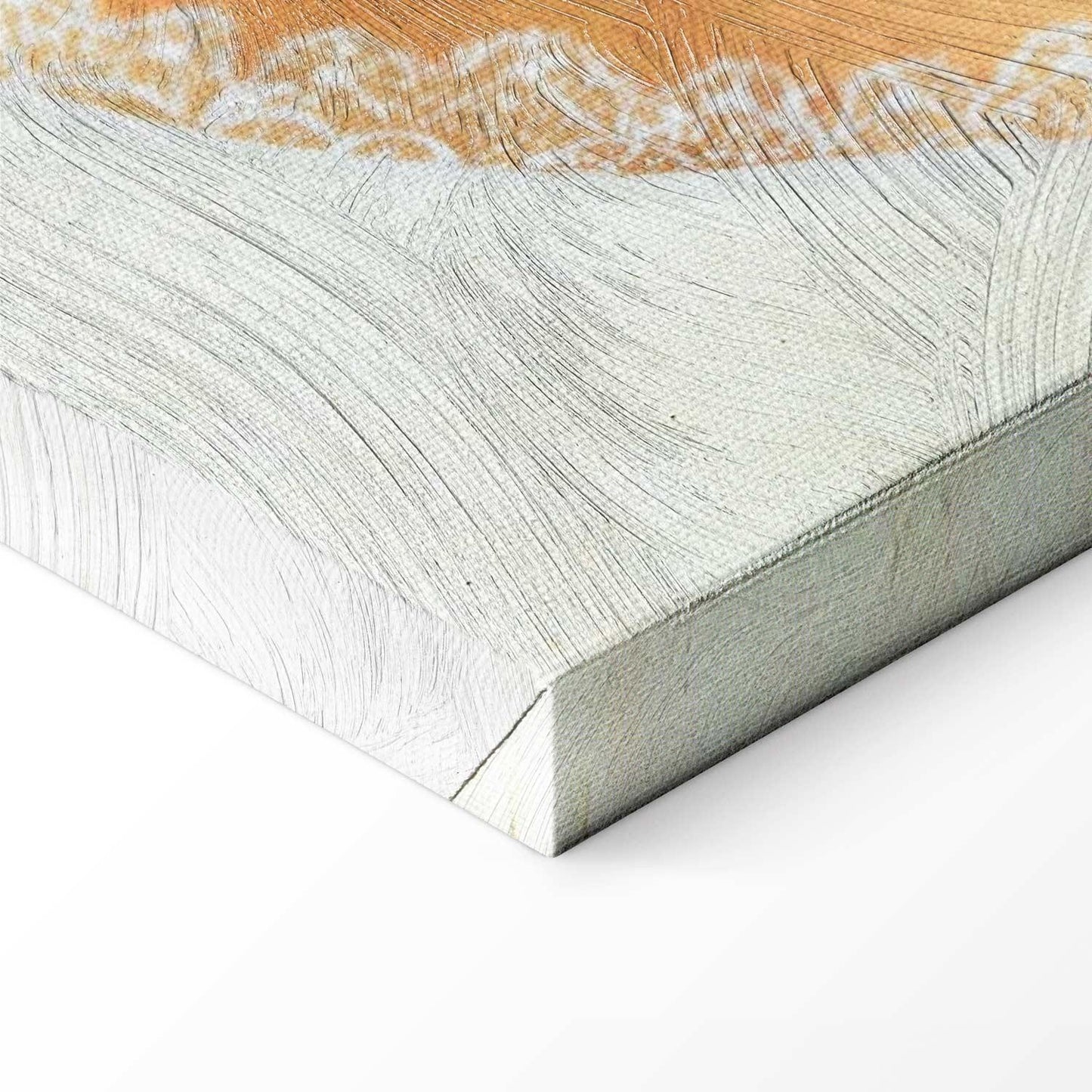 Leinwandbild - Frida Kahlo – Self-Portrait with Beaded Necklace