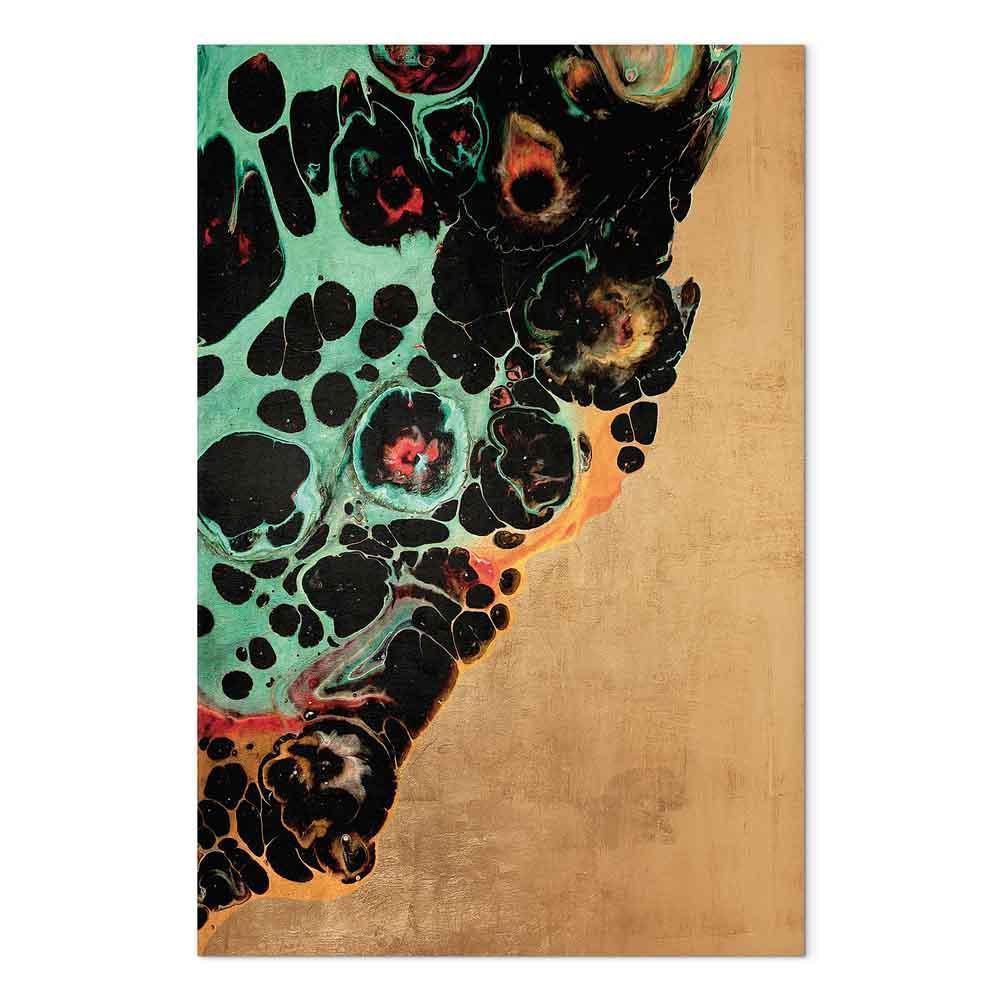 Leinwandbild - Composition of Micro Shapes (1-part) - Abstract Forms of Colors