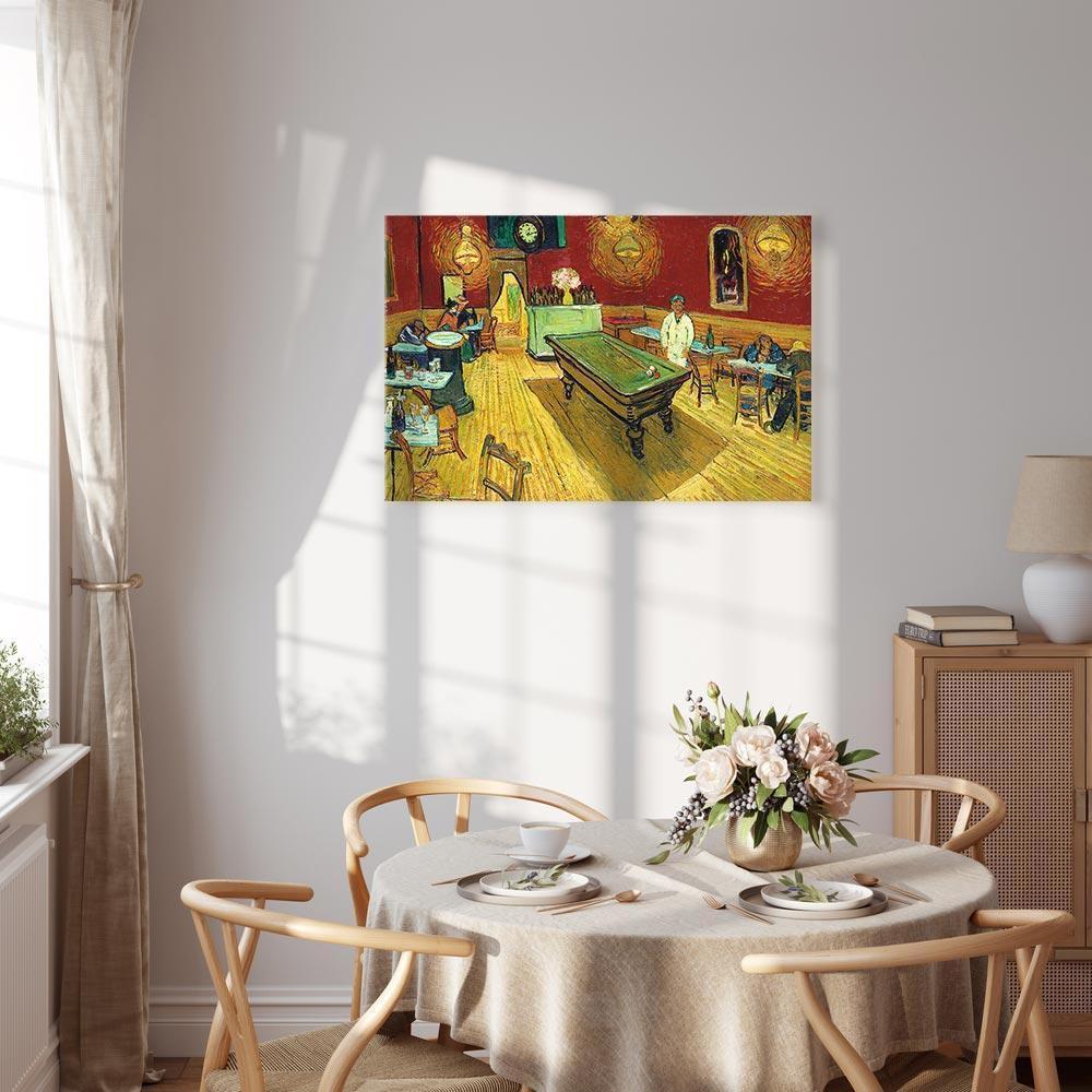 Leinwandbild - Vincent van Gogh – The Night Café