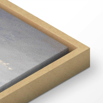 Leinwandbild - Golden Reflections on Clouds Foretelling Dusk