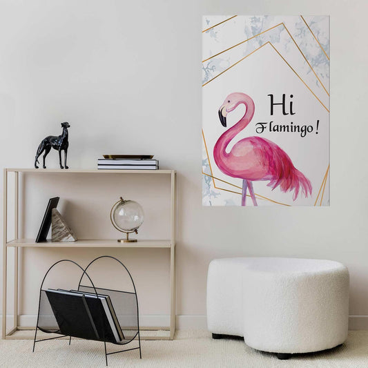 Poster - Hi Flamingo! Artgeist