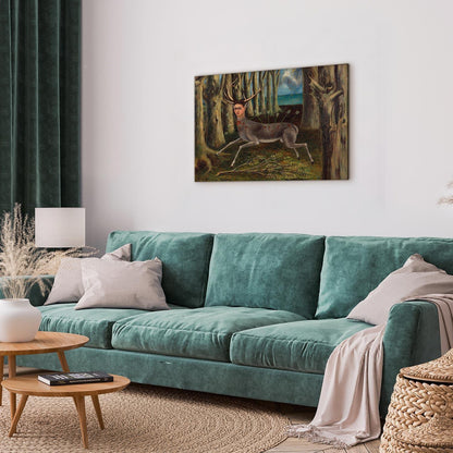 Leinwandbild - Frida Kahlo – The Wounded Deer