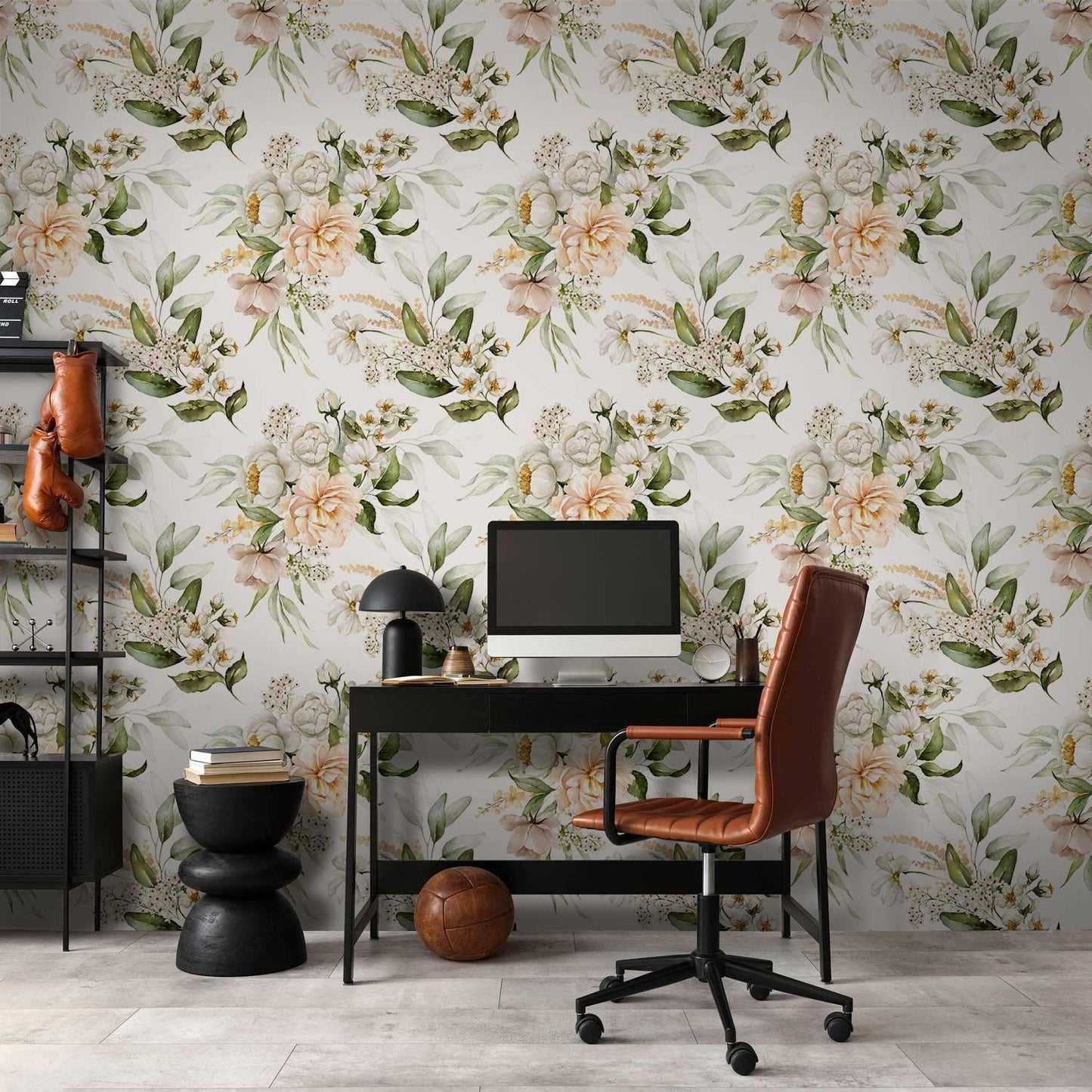 Tapete - Flowers in the Clouds