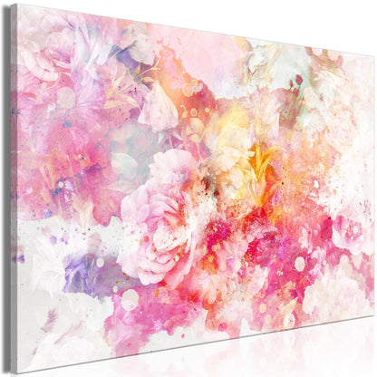 Leinwandbild - Explosion of Flowers (1 Part) Wide Artgeist