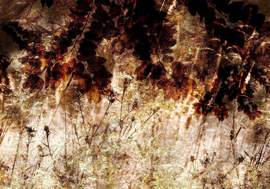 Fototapete - Retro Meadow Artgeist